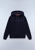 Back Graphic Hoodie Dark Blue - 1