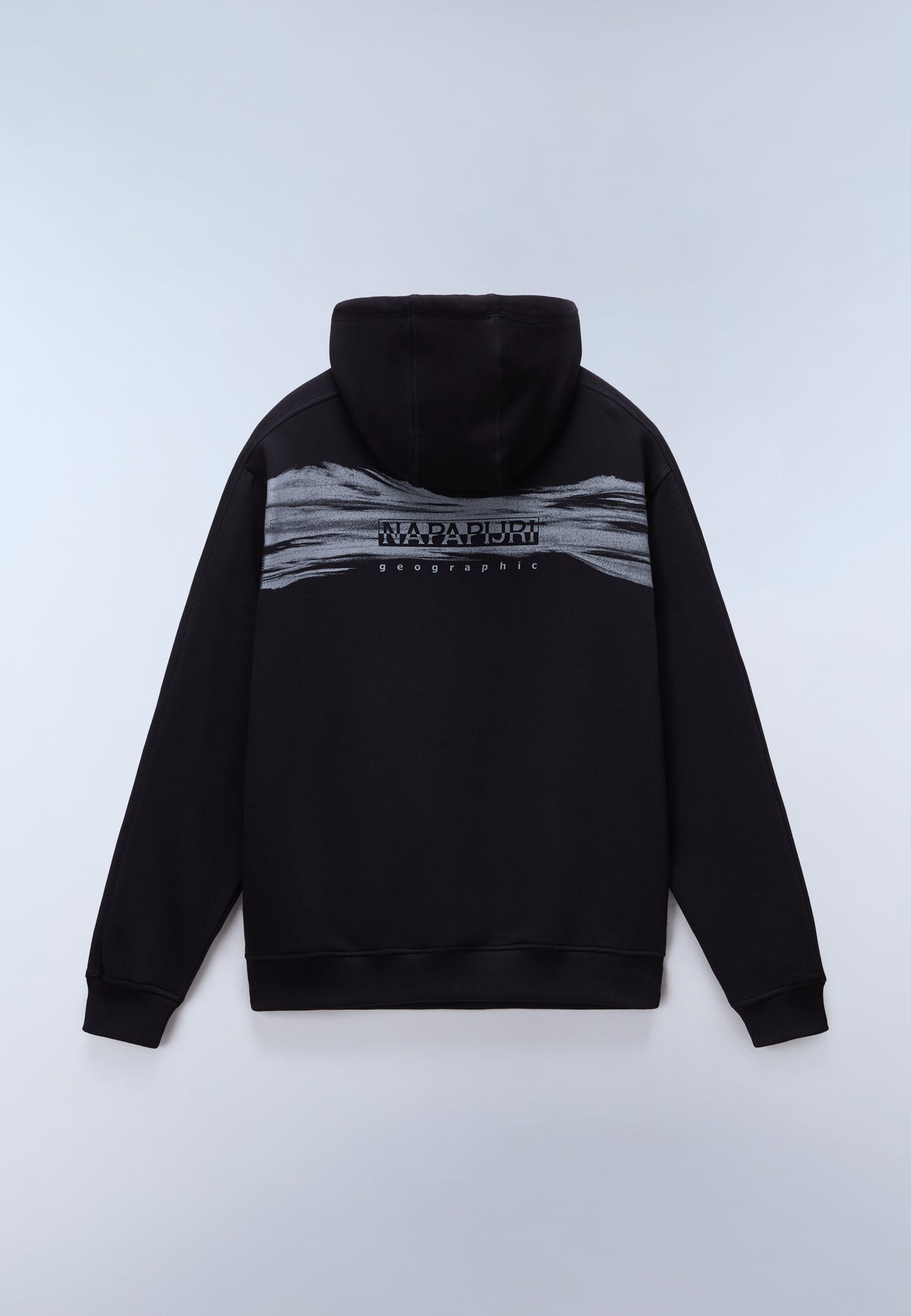 Back Graphic Hoodie Black - 2