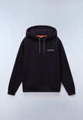 Back Graphic Hoodie Black - 1
