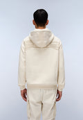 Back Graphic Hoodie Beige - 4