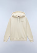 Back Graphic Hoodie Beige - 1