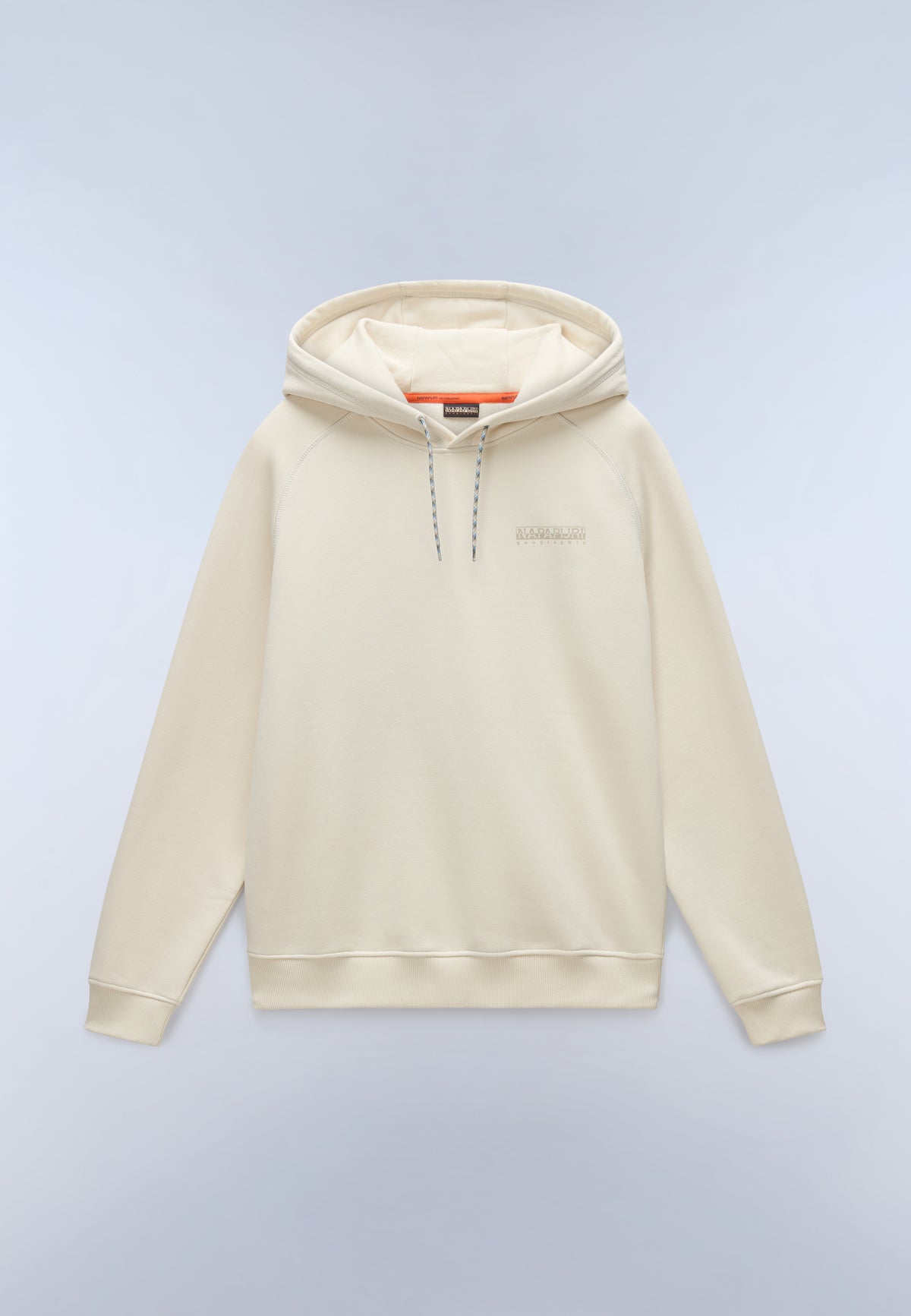 Back Graphic Hoodie Beige - 1