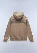 Back Graphic Hoodie Beige - 5