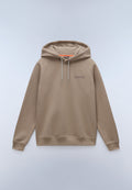 Back Graphic Hoodie Beige - 1