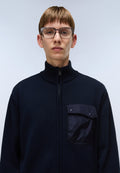 Berti Full-Zip Jumper Dark Blue - 2