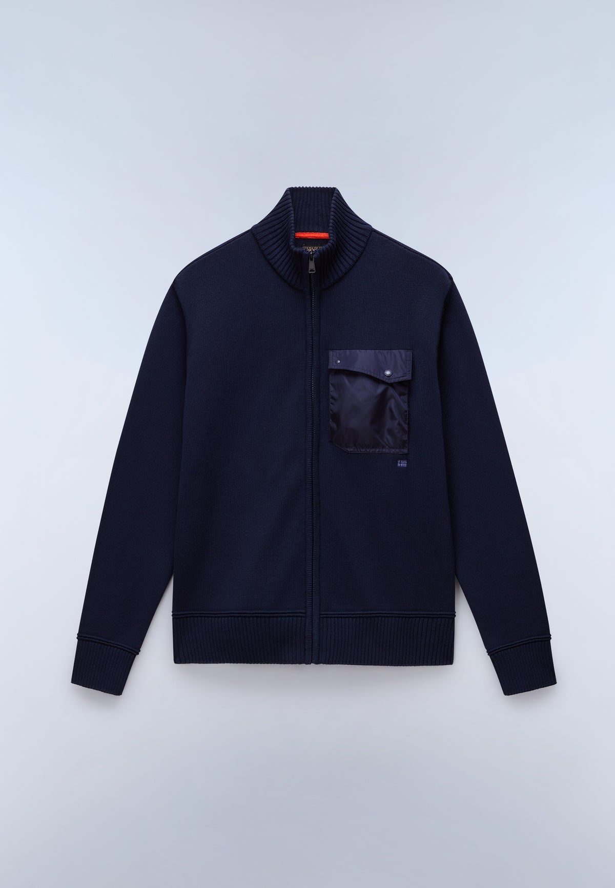 Berti Full-Zip Jumper Dark Blue - 1