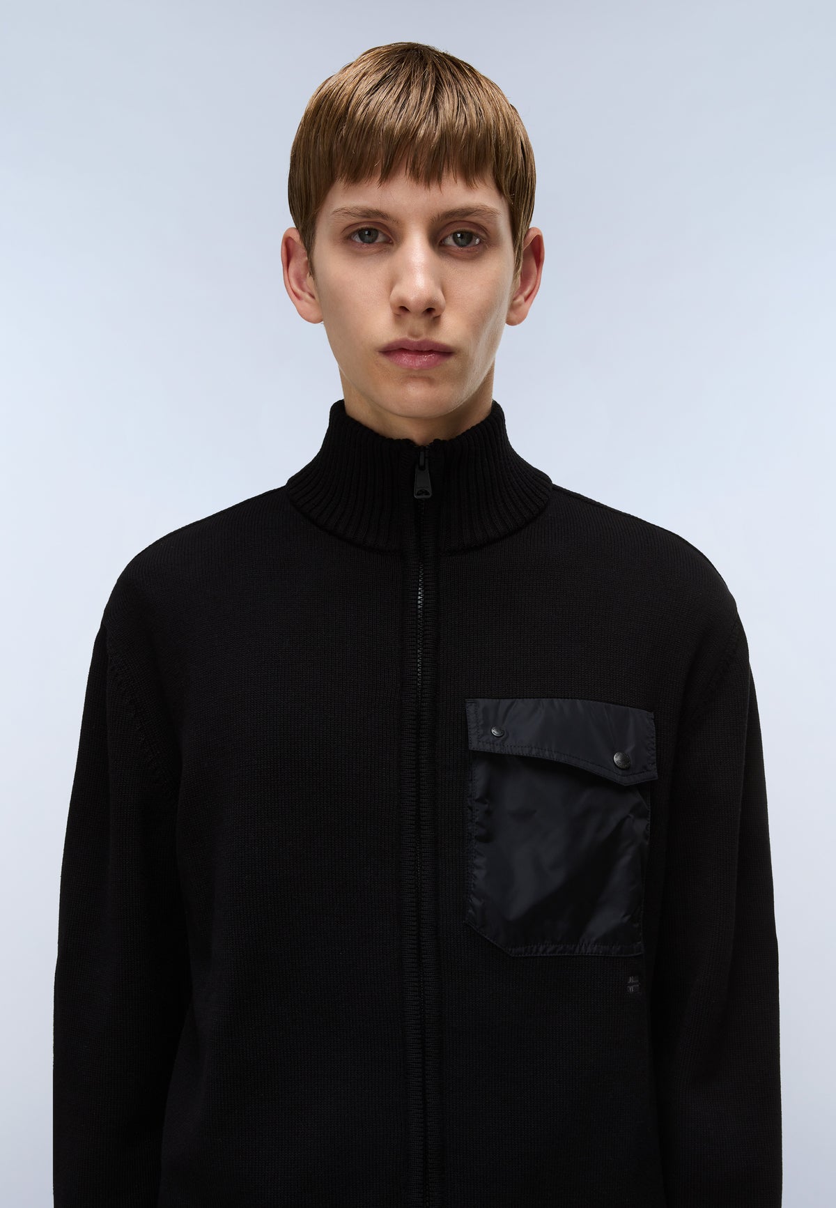 Berti Full-Zip Jumper Black - 2