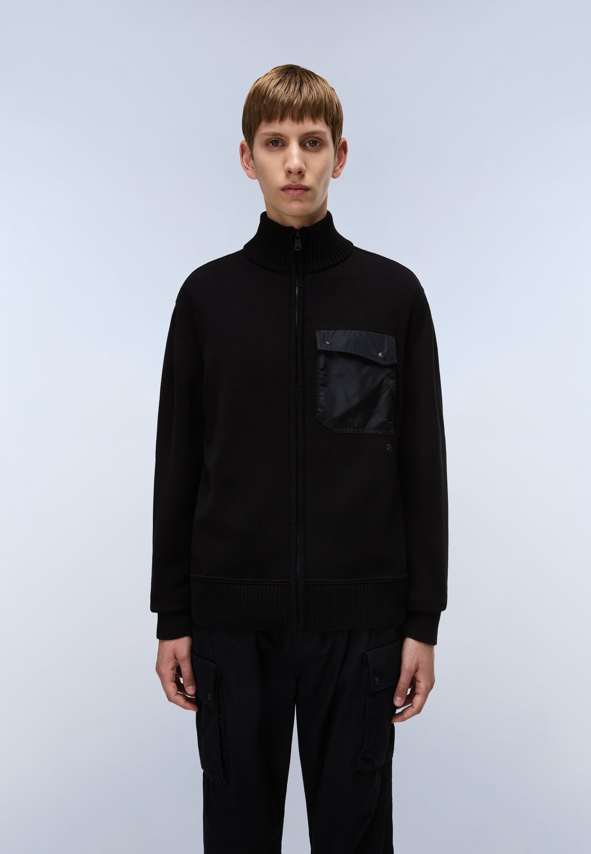 Berti Full-Zip Jumper Black - 3