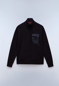 Berti Full-Zip Jumper Black - 1