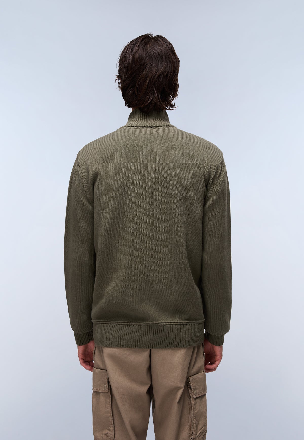 Berti Full-Zip Jumper Green Tea Leaf - 4