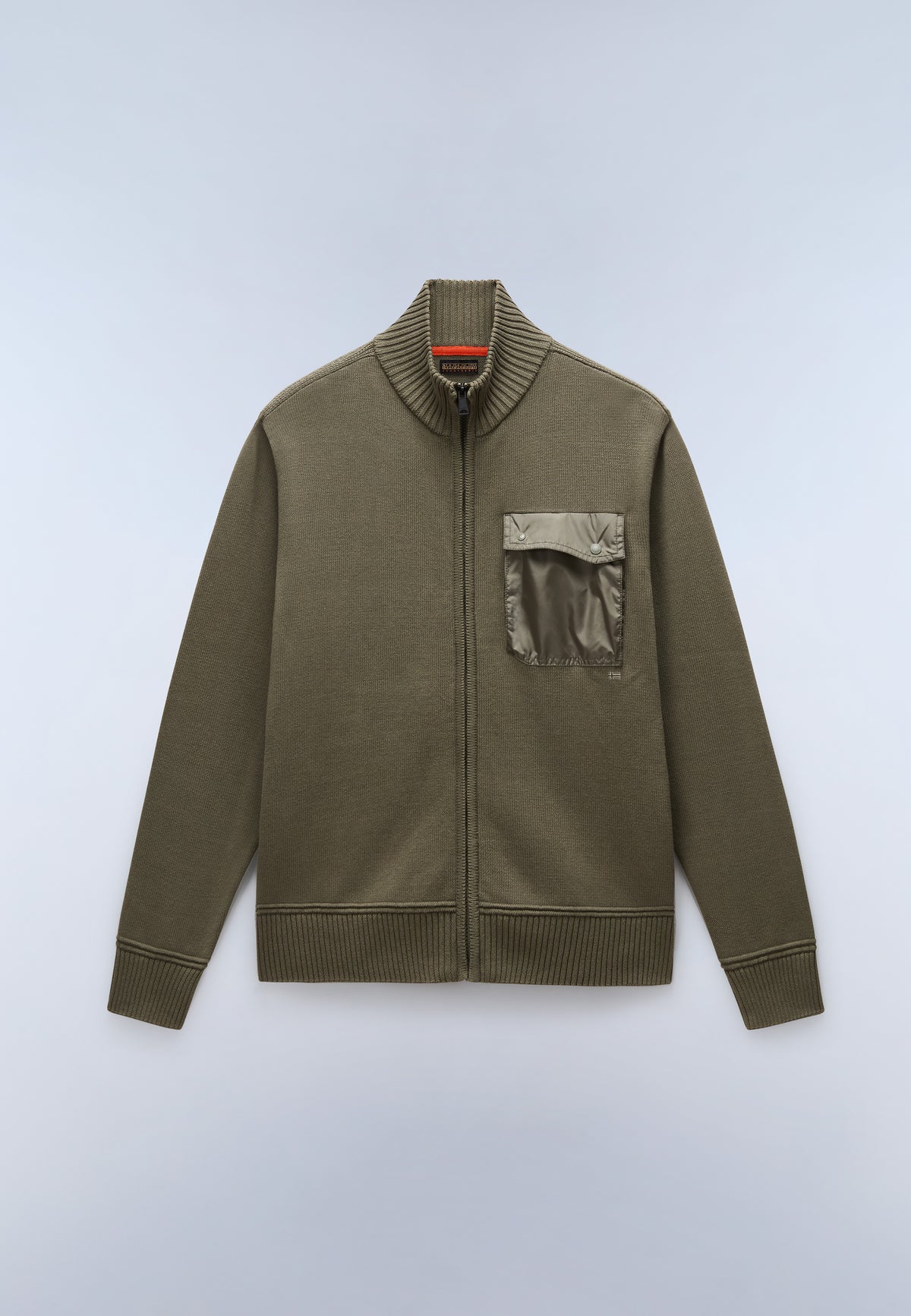 Berti Full-Zip Jumper Green Tea Leaf - 1