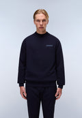Back Graphic Sweatshirt Dark Blue - 3