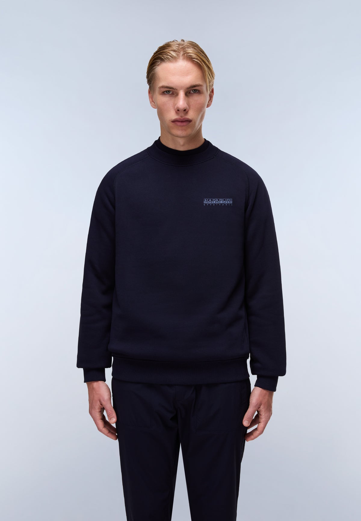 Back Graphic Sweatshirt Dark Blue - 3
