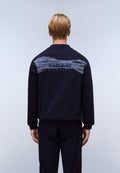 Back Graphic Sweatshirt Dark Blue - 4
