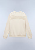 Back Graphic Sweatshirt Beige - 5