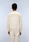 Back Graphic Sweatshirt Beige - 4