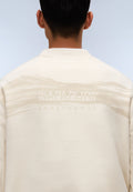 Back Graphic Sweatshirt Beige - 6