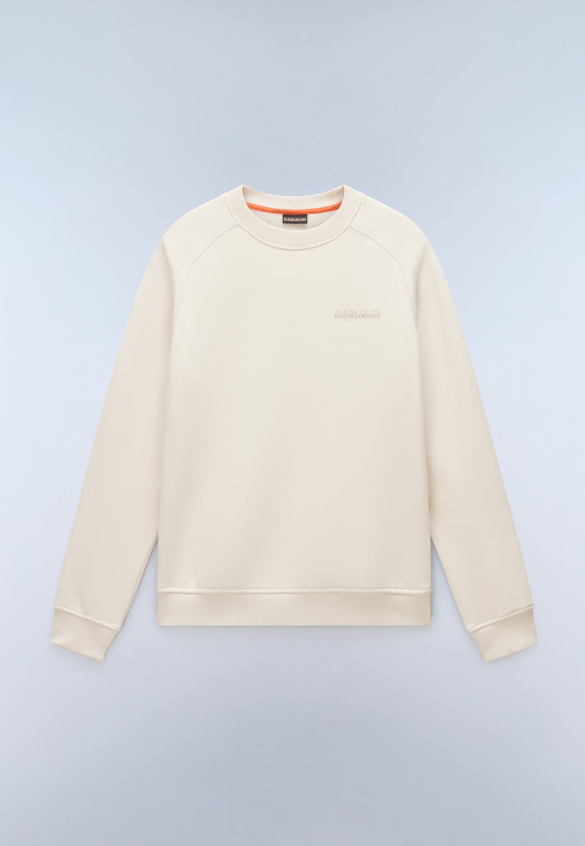 Back Graphic Sweatshirt Beige - 1