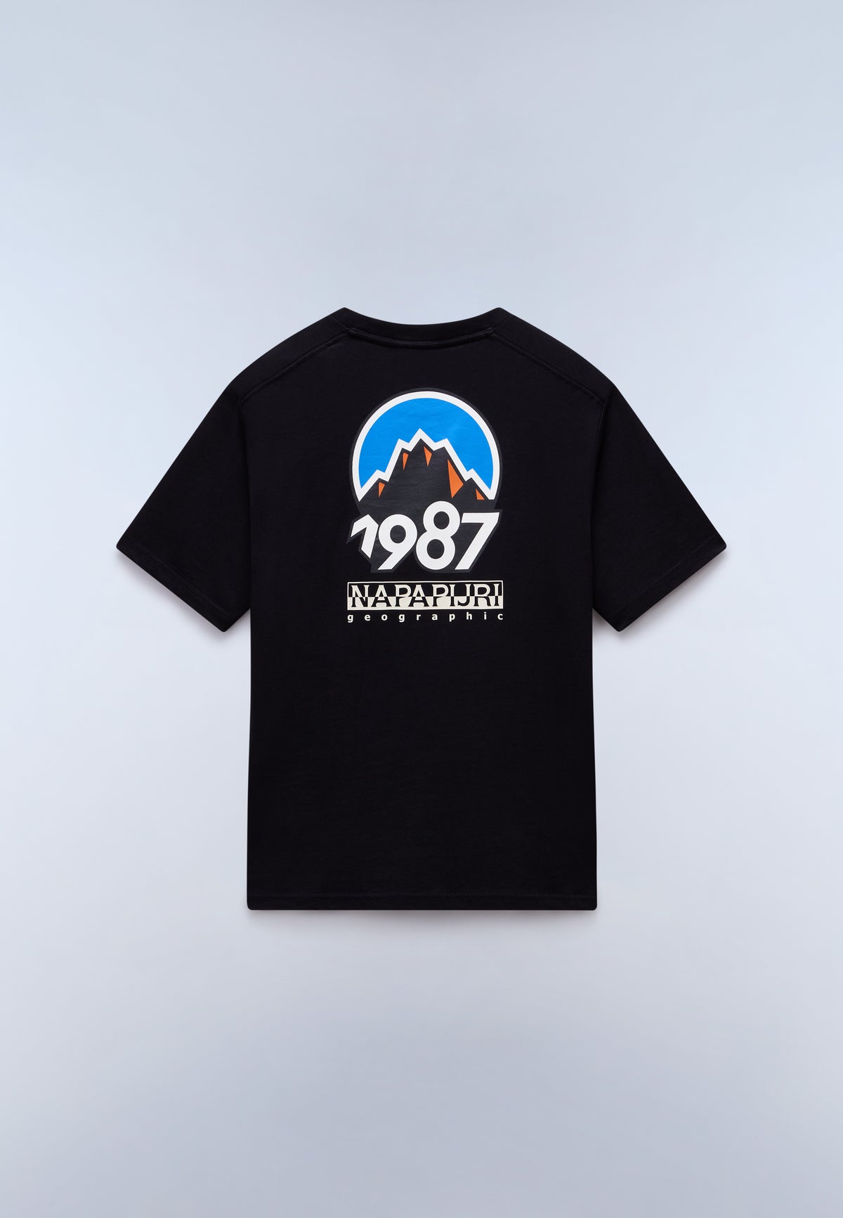 T-Shirt à Manches Courtes en Jersey Montepiana Noir - 5