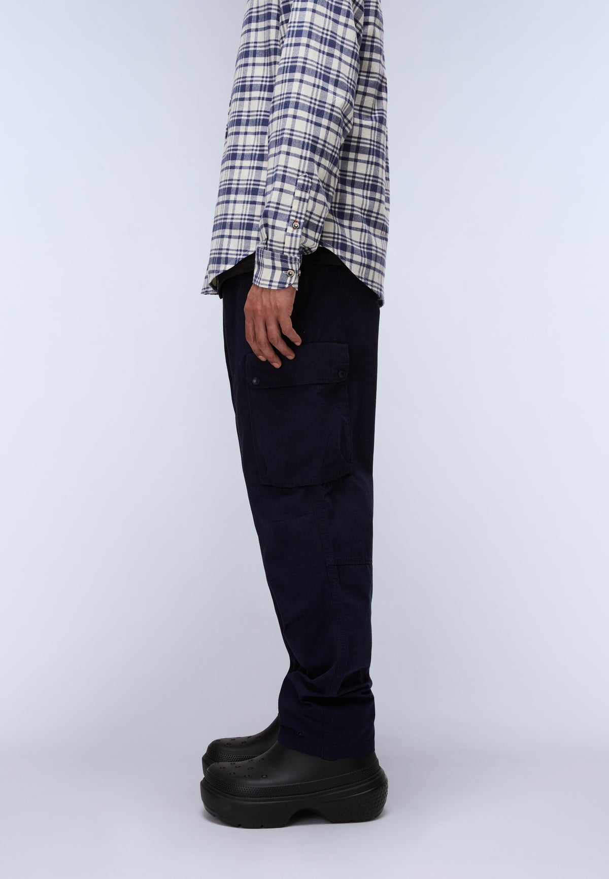Tures Cargo Trousers Dark Blue - 3