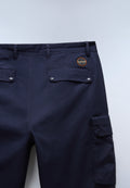 Tures Cargo Trousers Dark Blue - 7