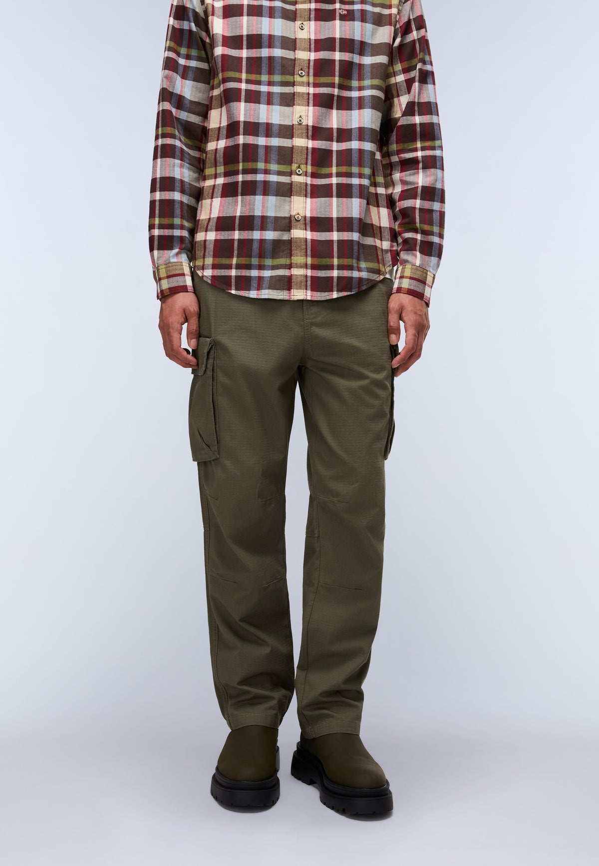 Tures Cargo Trousers Green Tea Leaf - 2