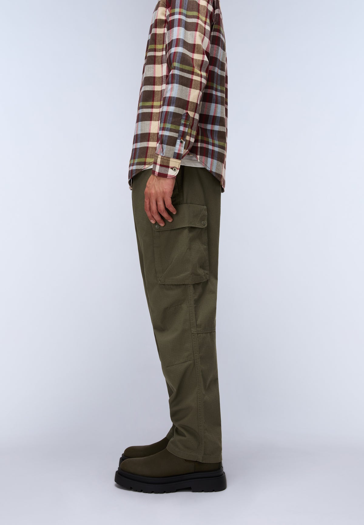 Tures Cargo Trousers Green Tea Leaf - 3