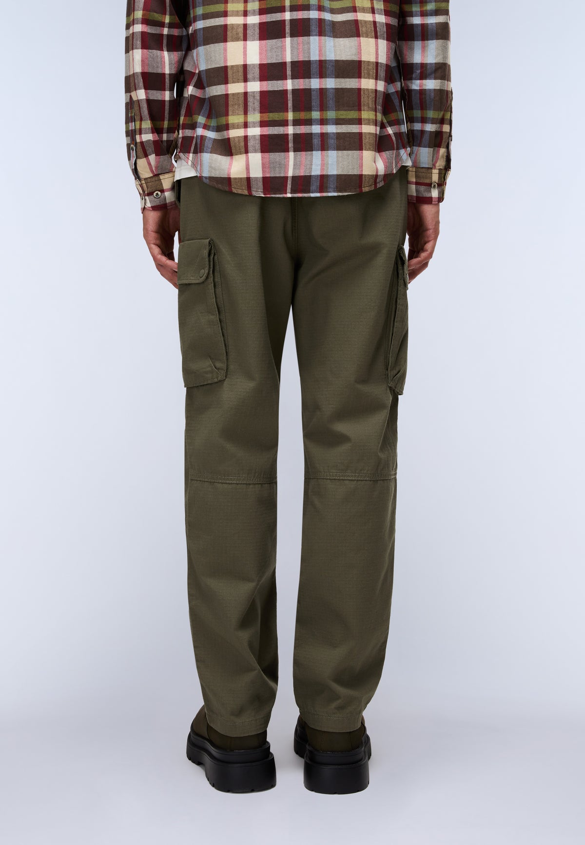 Tures Cargo Trousers Green Tea Leaf - 4