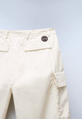 Tures Cargo Trousers Beige - 7