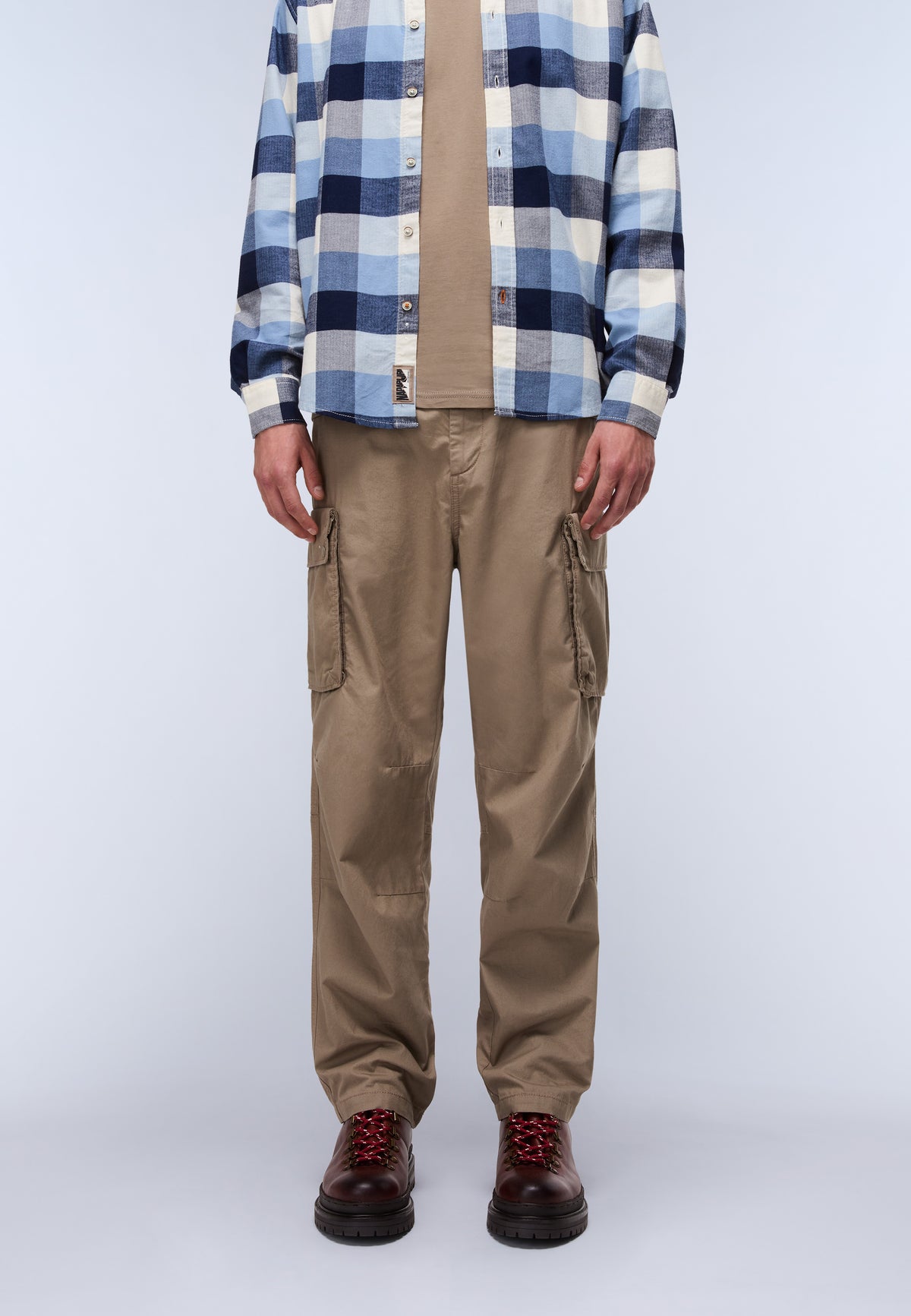 Tures Cargo Trousers Beige - 2