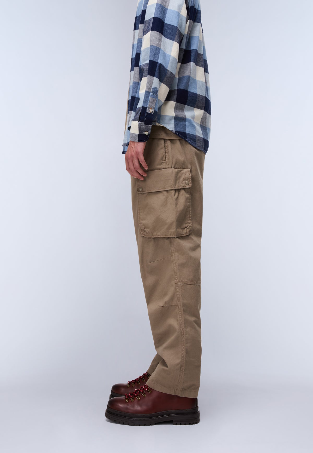 Tures Cargo Trousers Beige - 3