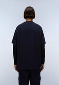 Fiemme Jersey Short Sleeve T-Shirt Dark Blue - 4