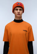 Kurzärmeliges Jersey-T-Shirt Fiemme Orange Pumpkin - 2