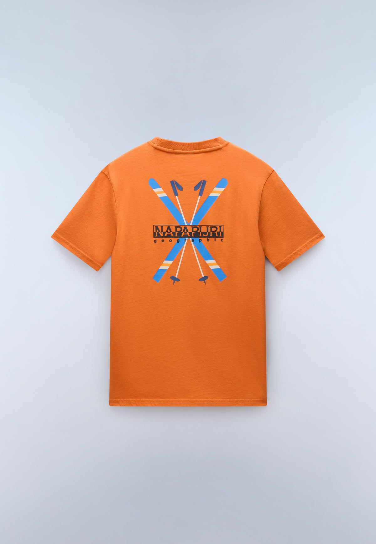 Kurzärmeliges Jersey-T-Shirt Fiemme Orange Pumpkin - 5
