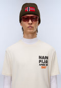 Kurzärmeliges Jersey-T-Shirt Fiemme Weiss FWA - 2