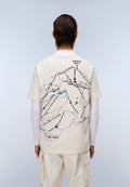 Kurzärmeliges Jersey-T-Shirt Fiemme Weiss FWA - 4