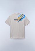 Kurzärmeliges Jersey-T-Shirt Fiemme Grau Will - 2
