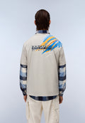 Kurzärmeliges Jersey-T-Shirt Fiemme Grau Will - 4