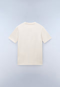 Kurzärmeliges Jersey-T-Shirt Fiemme Beige - 5