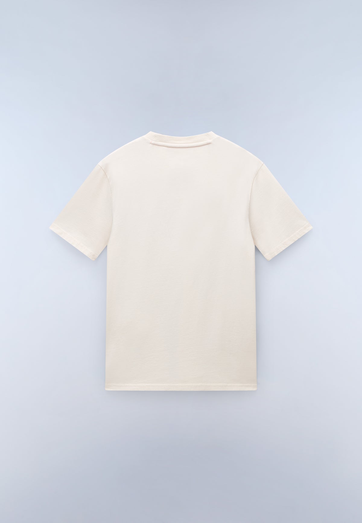 Kurzärmeliges Jersey-T-Shirt Fiemme Beige - 5