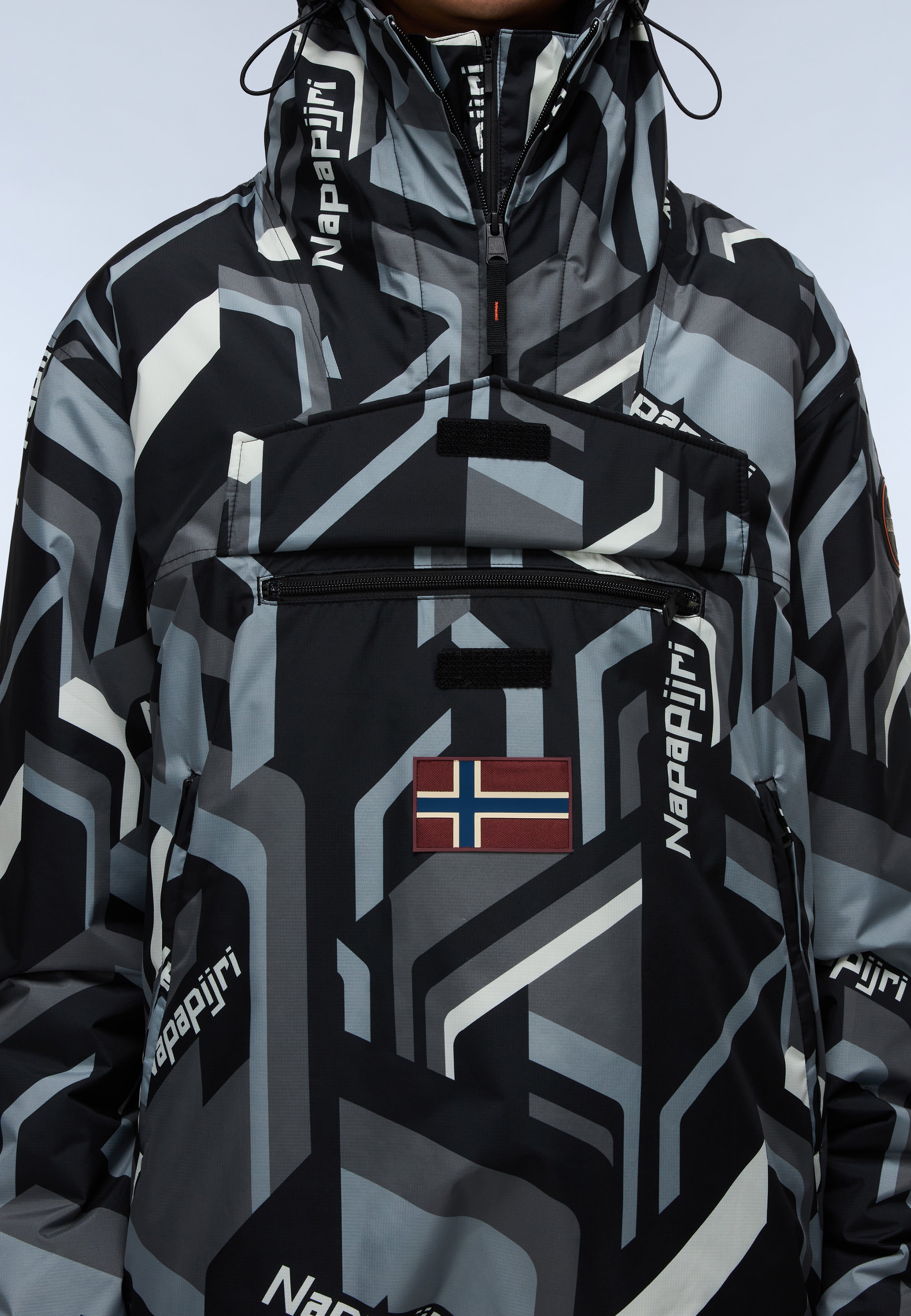 NAPAPIJRI グレー アノラックジャケット Rainforest Winter Anorak Jacket | | Napapijri GB