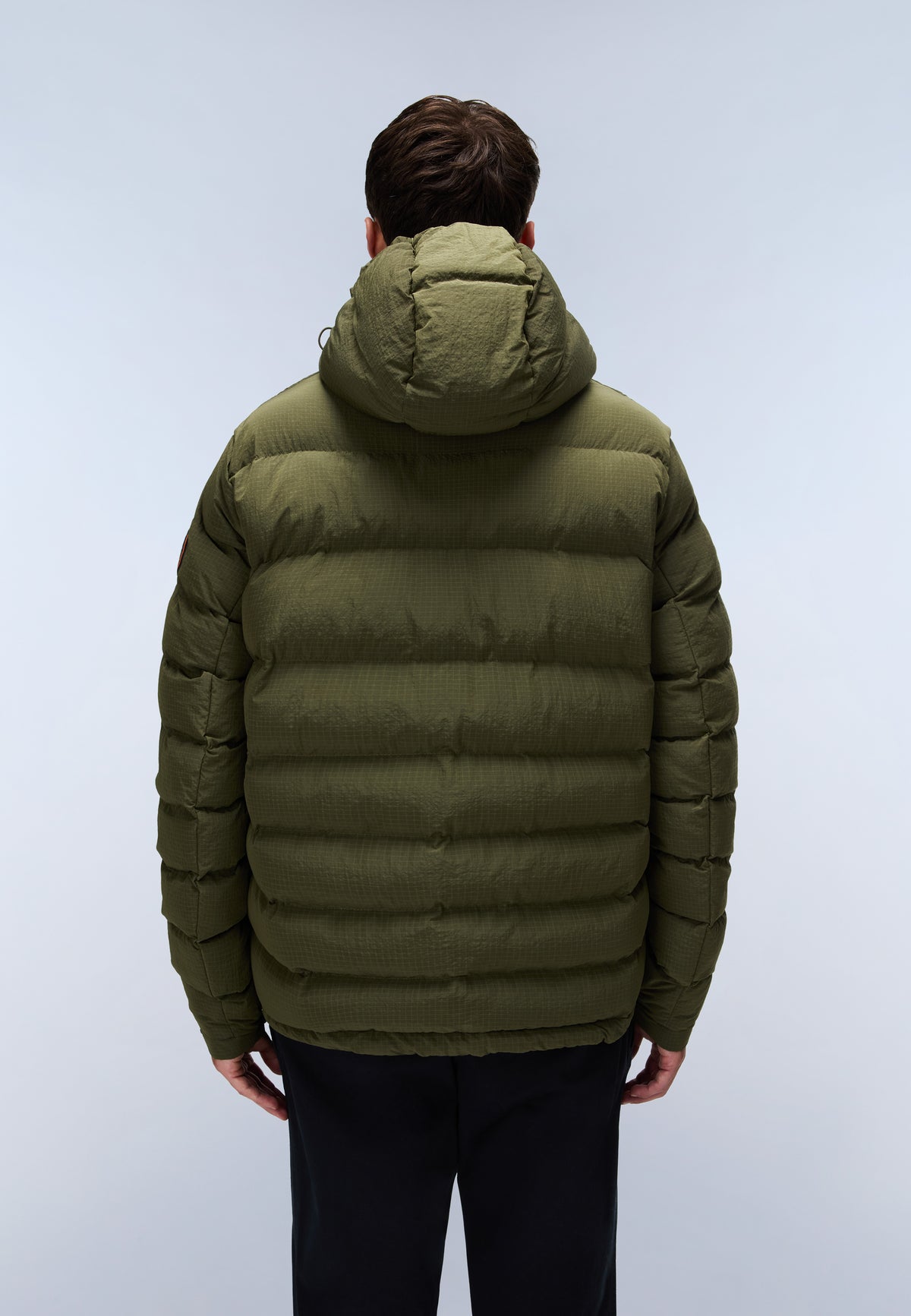 Chaqueta Acolchada Terez Verde Olive Night - 5