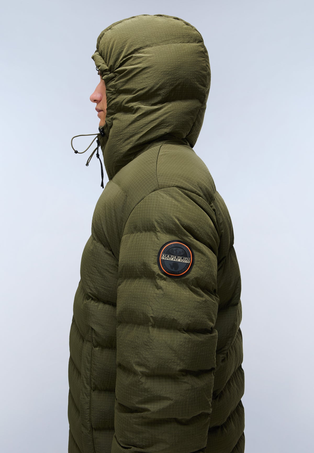 Chaqueta Acolchada Terez Verde Olive Night - 6