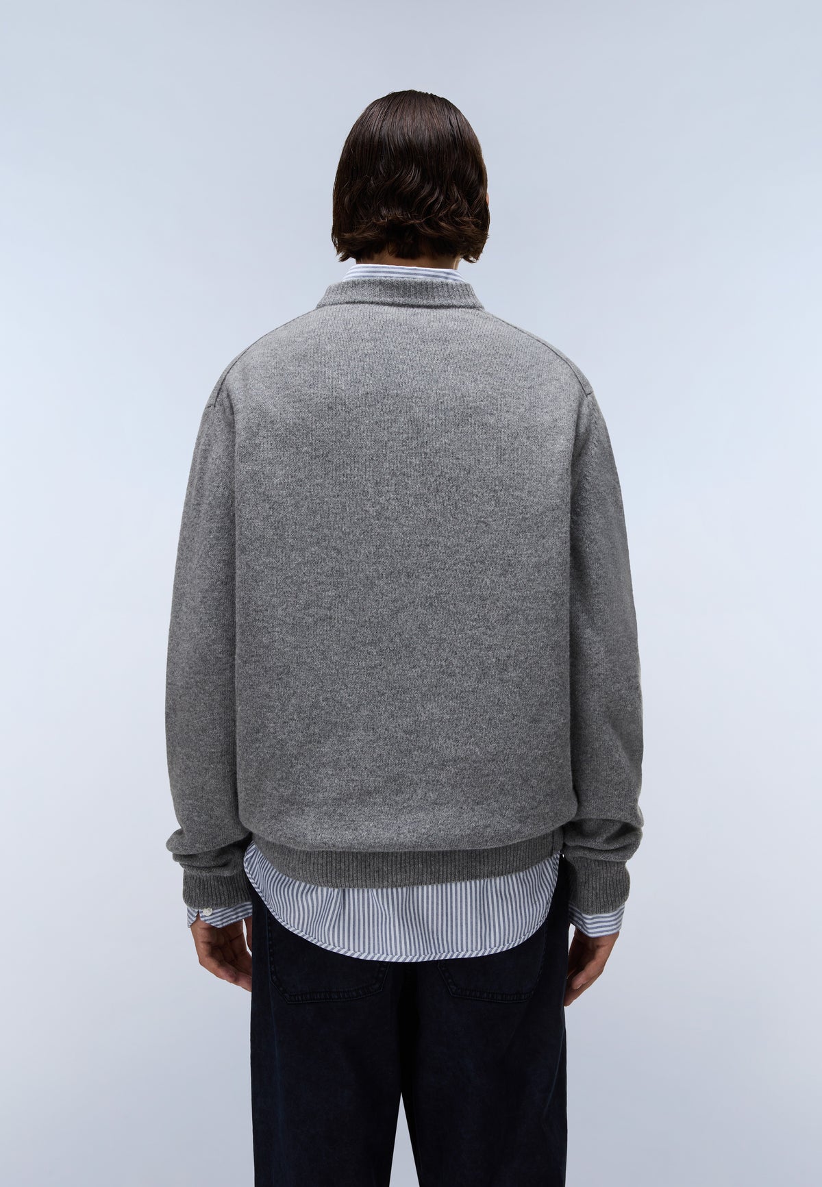 Ordin Jumper Medium Grey Melange - 4