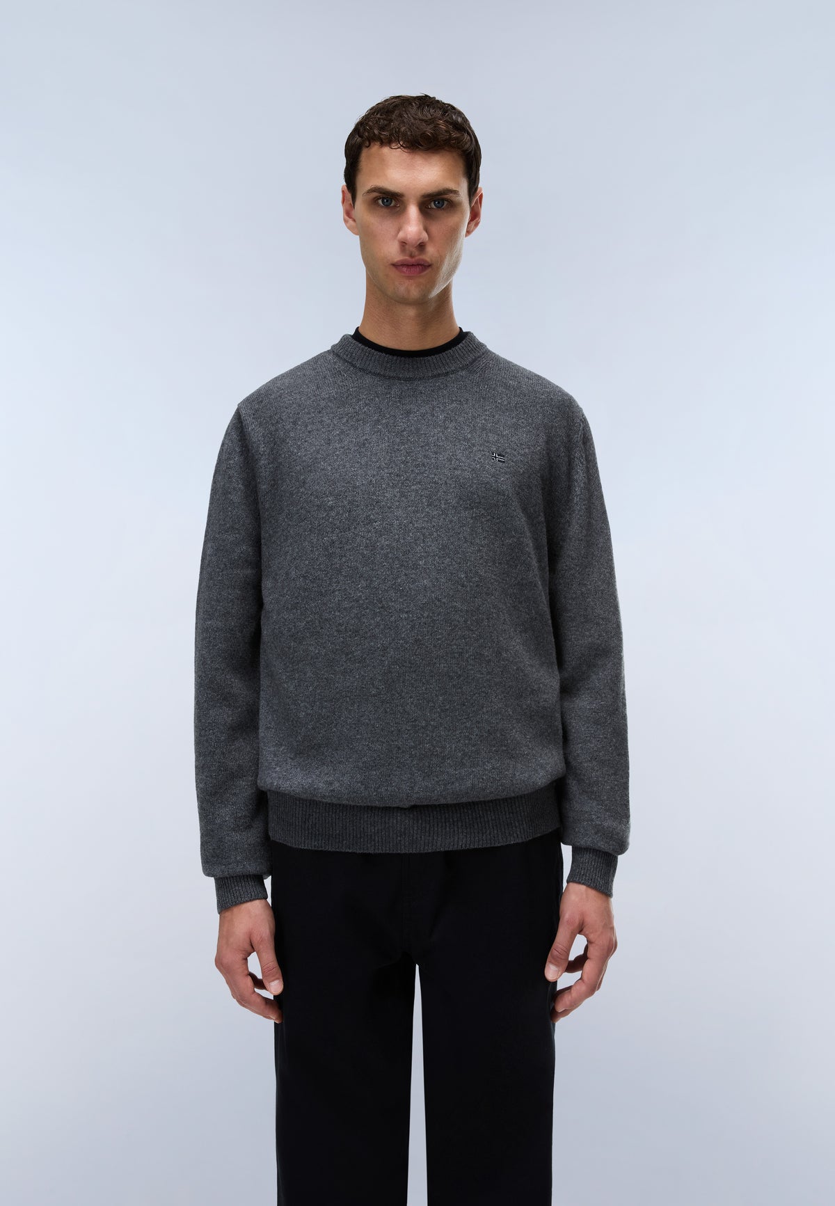 Napapijri Pullover Ordin Mittelgrau Herren - 3