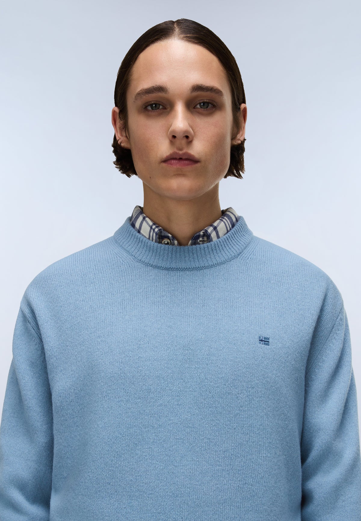 Ordin Jumper Blue Denim - 2