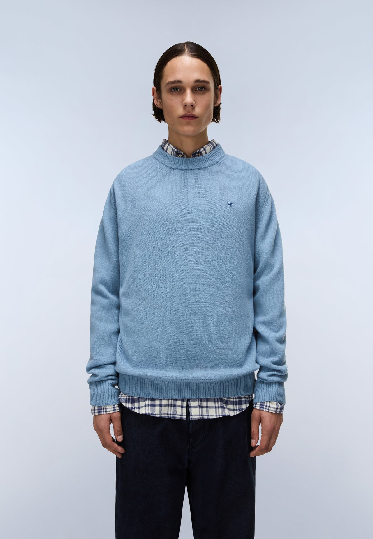 Ordin Jumper Blue Denim - 3