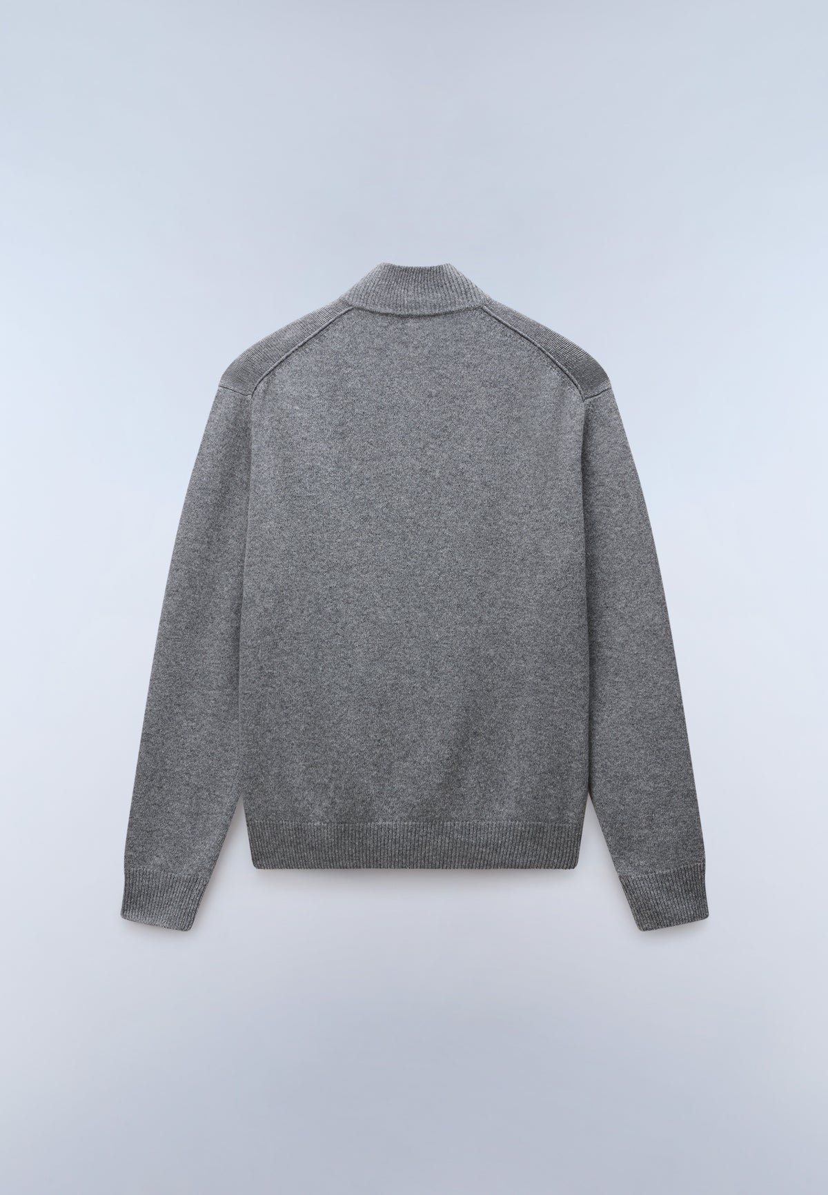 Ordin Half-Zip Jumper Medium Grey Melange - 5