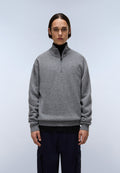Ordin Half-Zip Jumper Medium Grey Melange - 2