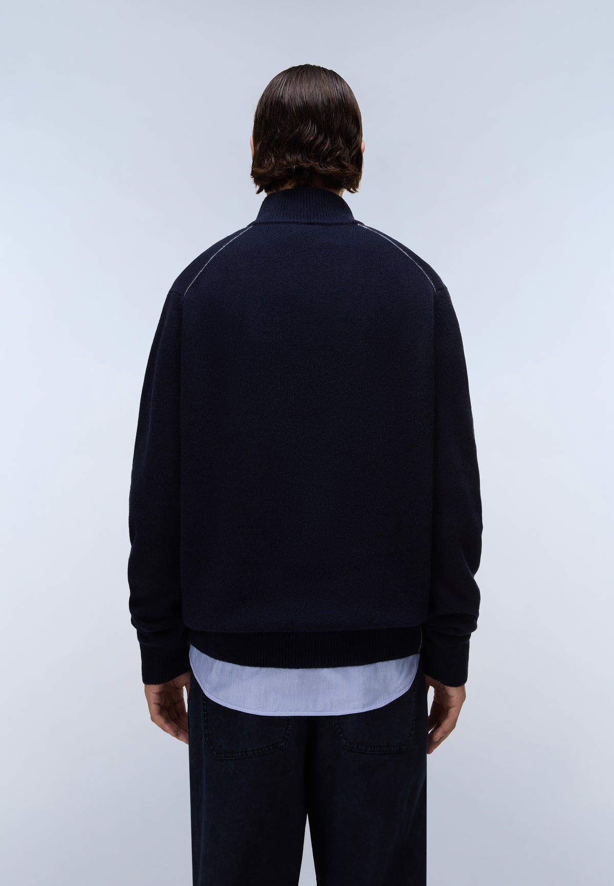 Ordin Half-Zip Jumper Dark Blue - 3